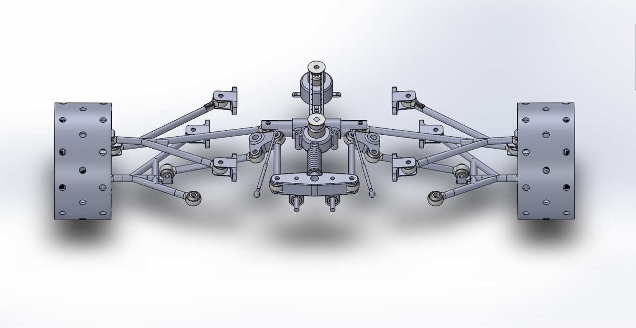前推杆悬架设计